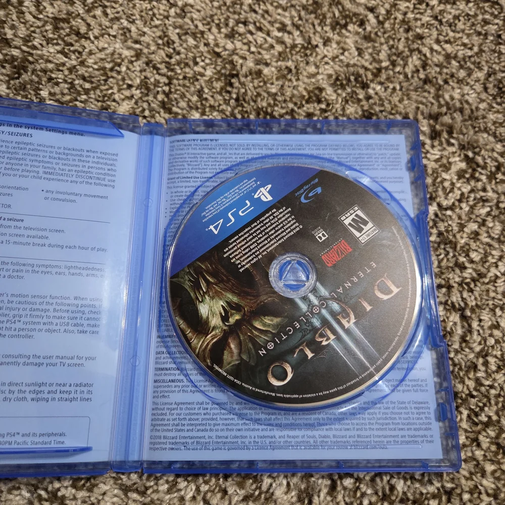 Diablo III Eternal Collection Game for PS4